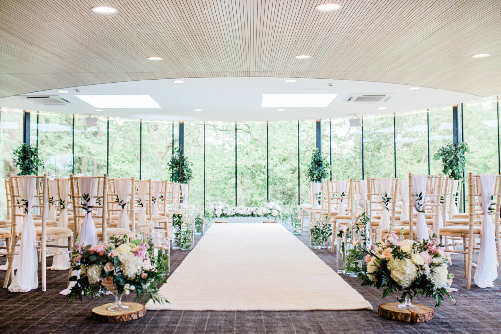 Fairyhill Wedding Photographer ceremony Room