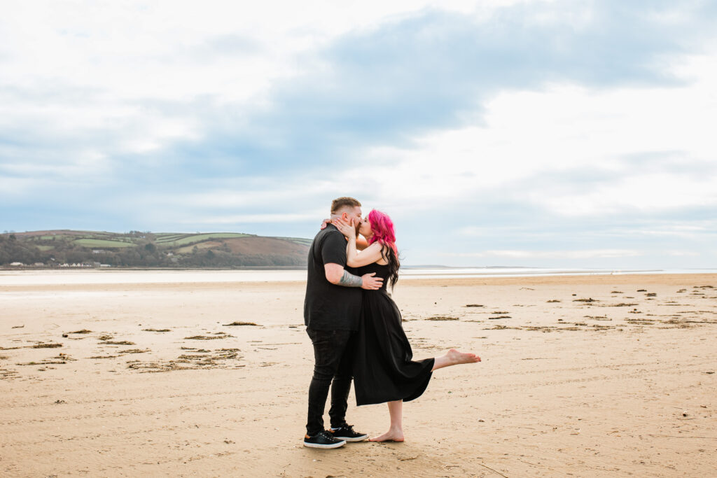 engagement photoshoot in Swansea