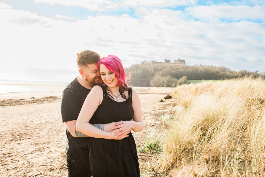 engagement photoshoot in Swansea