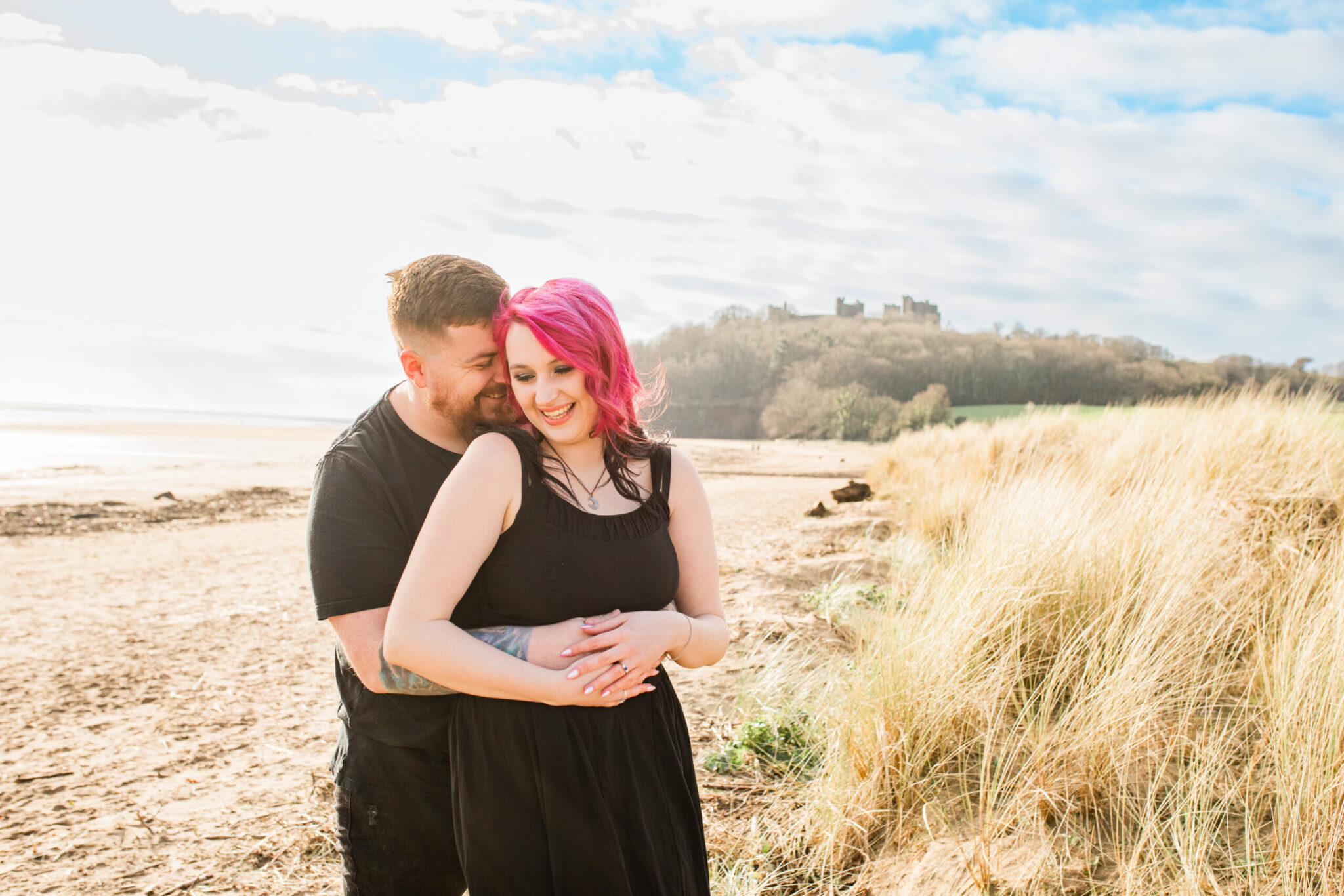 engagement photoshoot in Swansea
